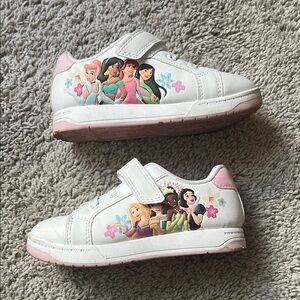 Disney Princess Hook and Loop Sneakers